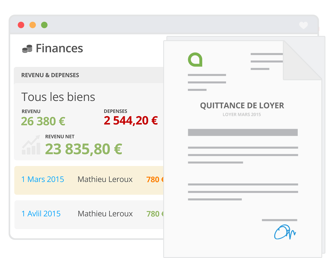 Quittances automatiques